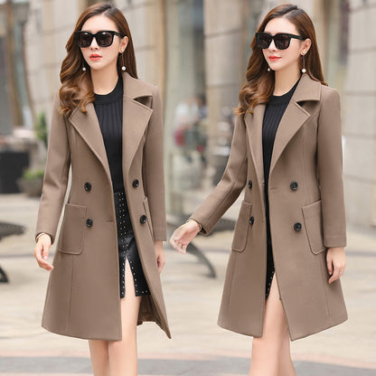 Vintage Knee-length Coat