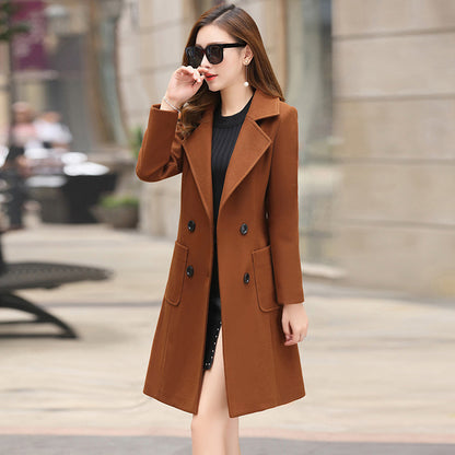 Vintage Knee-length Coat