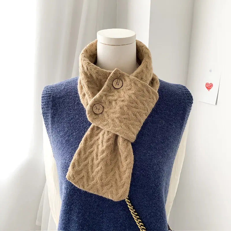 women's knitted scarf