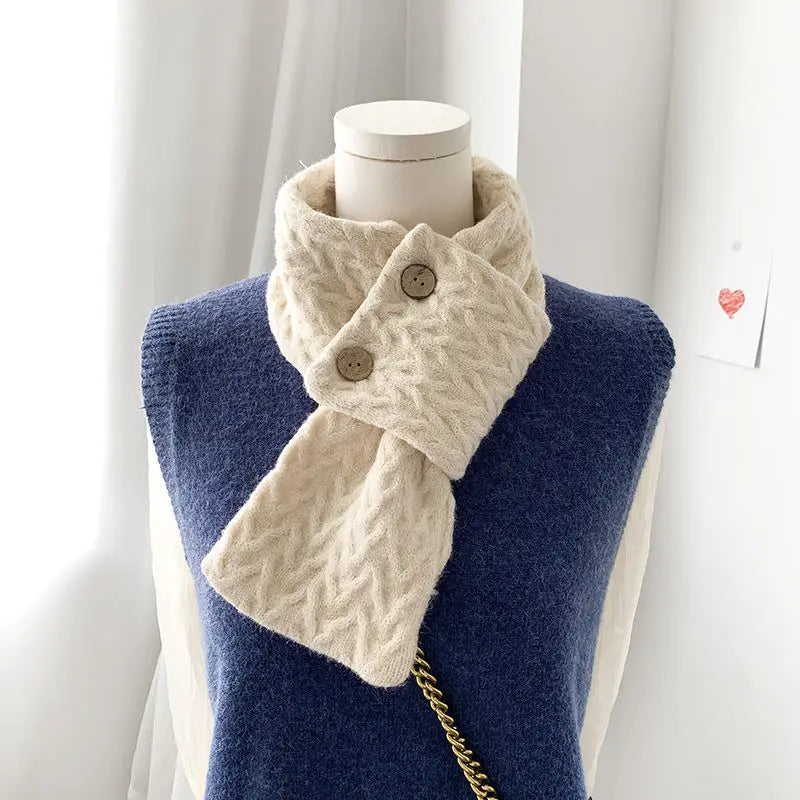 women's knitted scarf