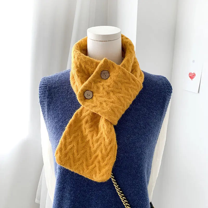 women's knitted scarf