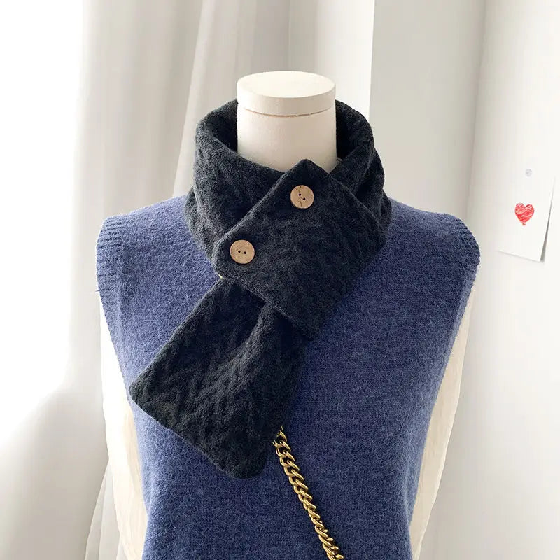 women's knitted scarf