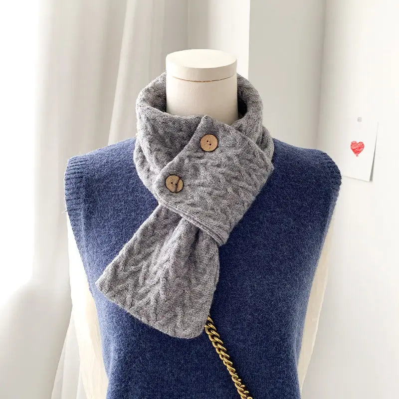 women's knitted scarf