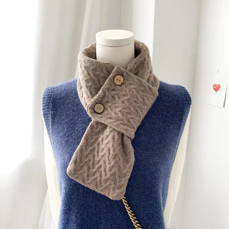 women's knitted scarf