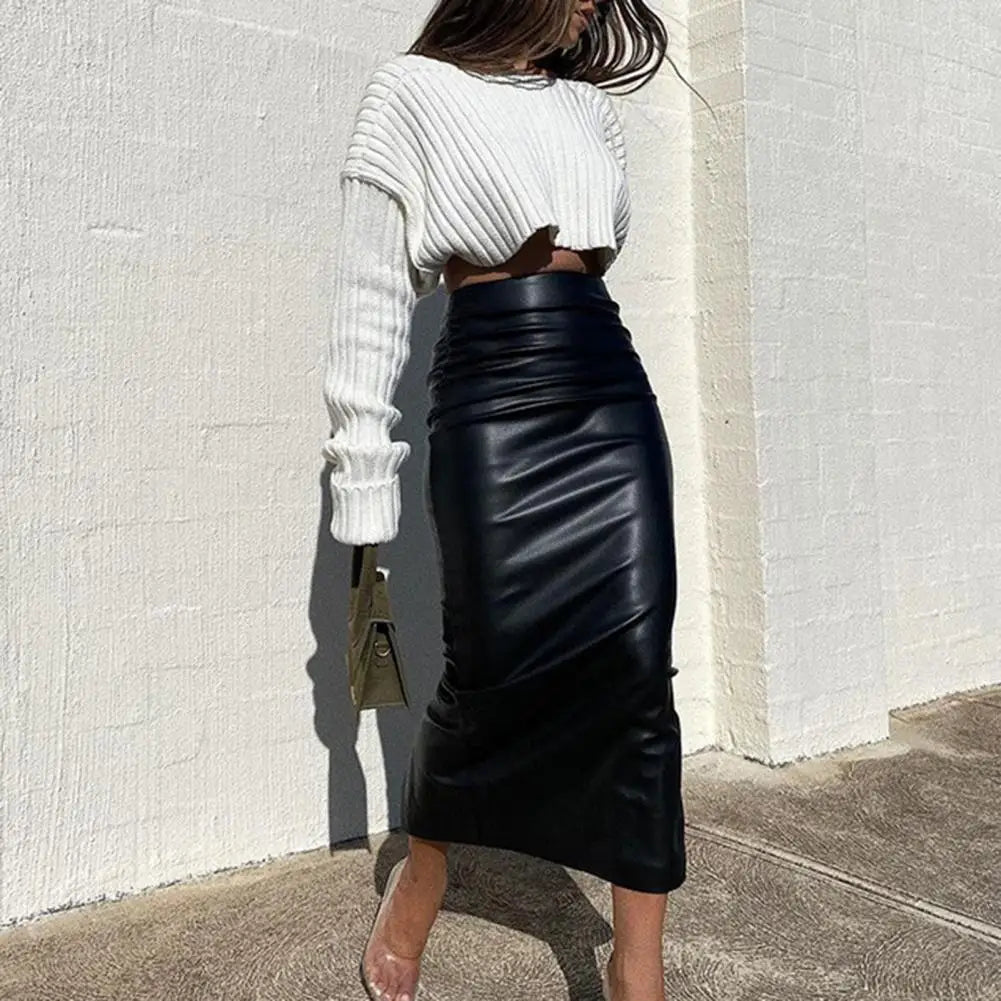 skinny luxury pencil skirt