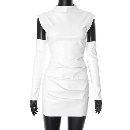 Women's Leather Vest Dress