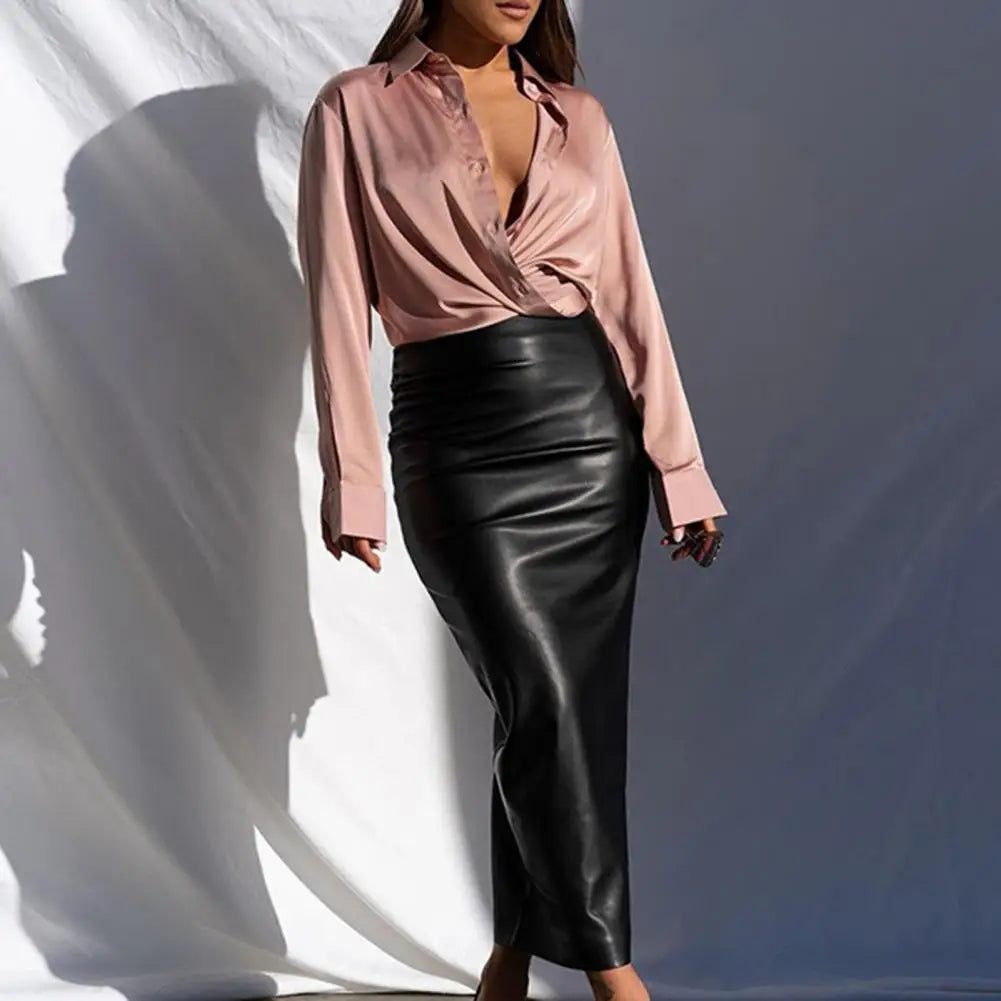 skinny luxury pencil skirt