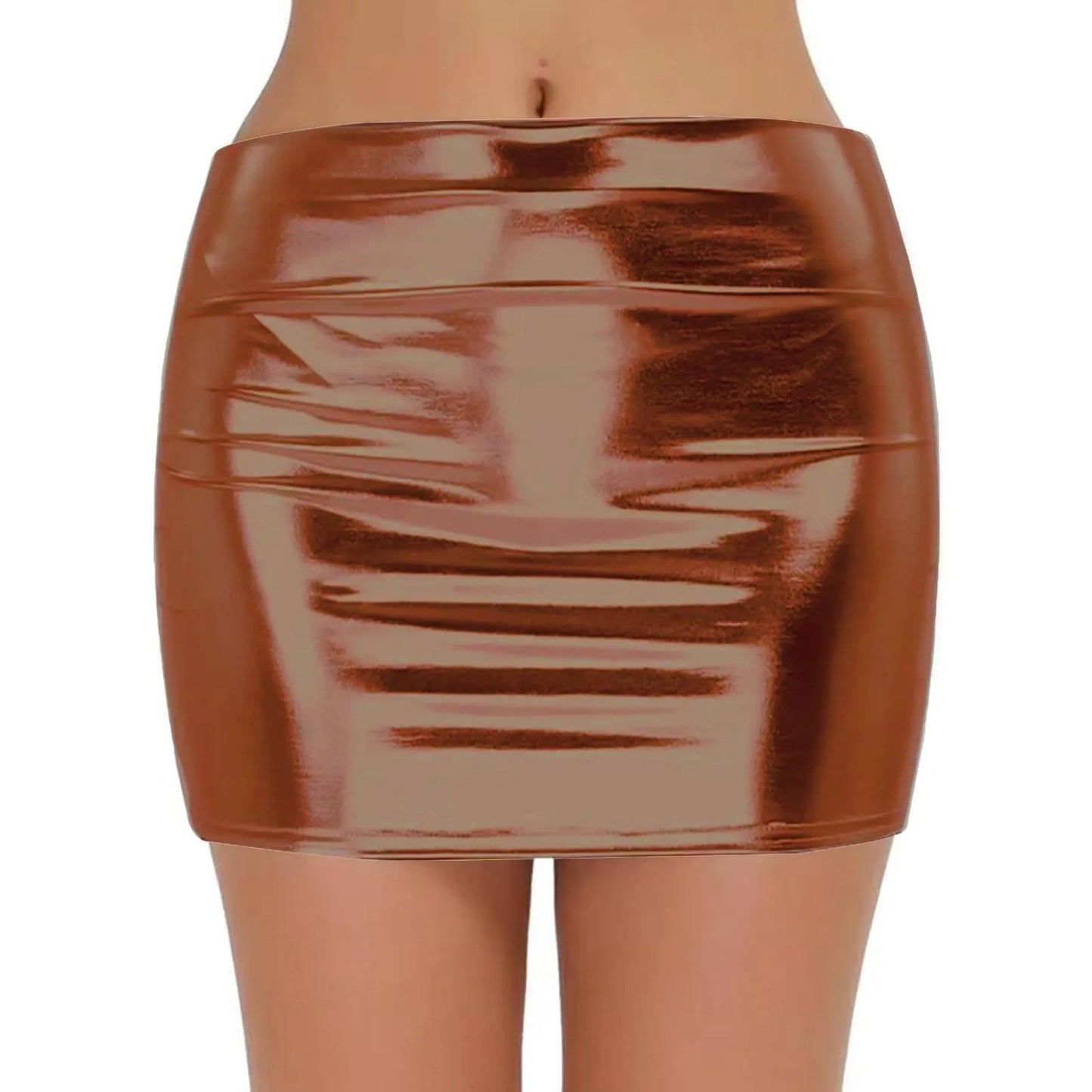 sexy pu leather short