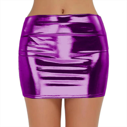 Sexy PU Leather Short