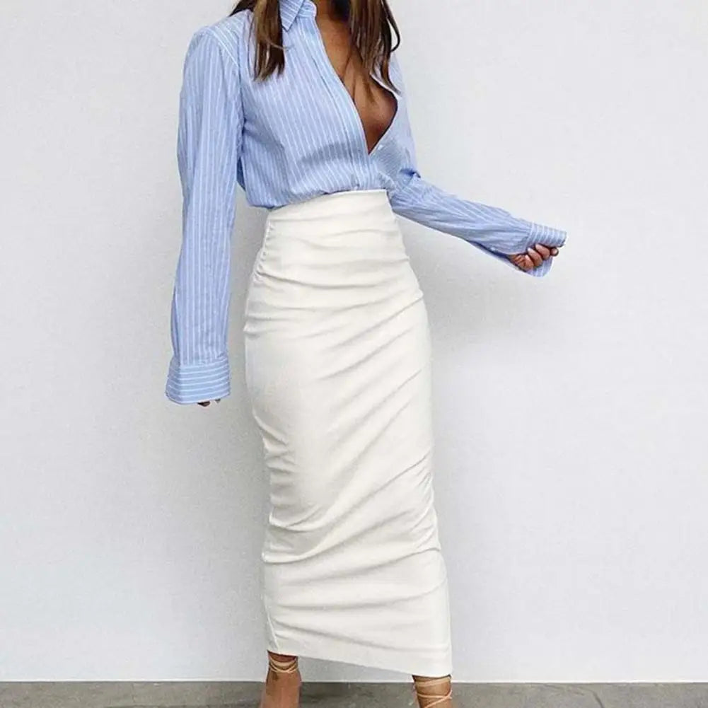 skinny luxury pencil skirt