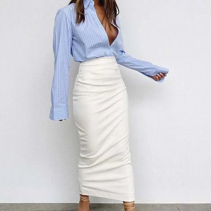 Skinny Luxury Pencil Skirt