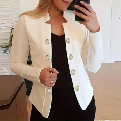 Solid Women's Blazer