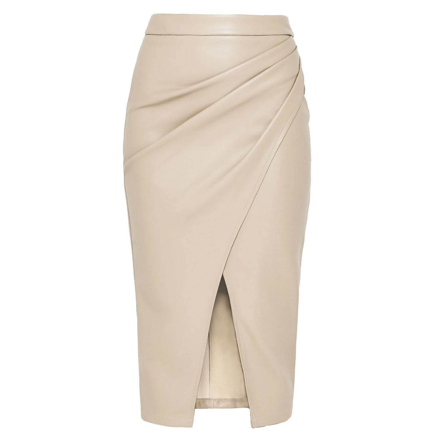 women's pu leather skirt