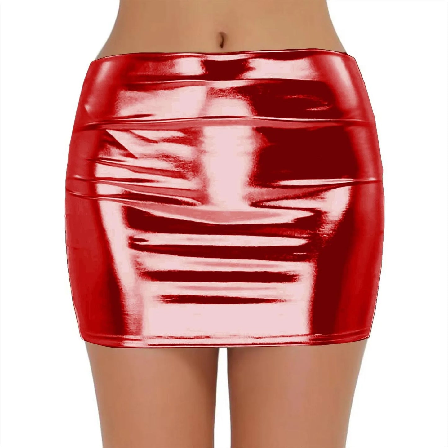 sexy pu leather short